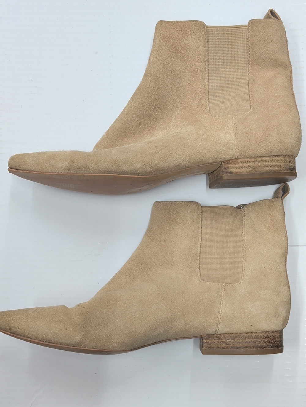 Michael Kors Pierce Suede Chelsea Boots - Tan - Picture 2 of 10